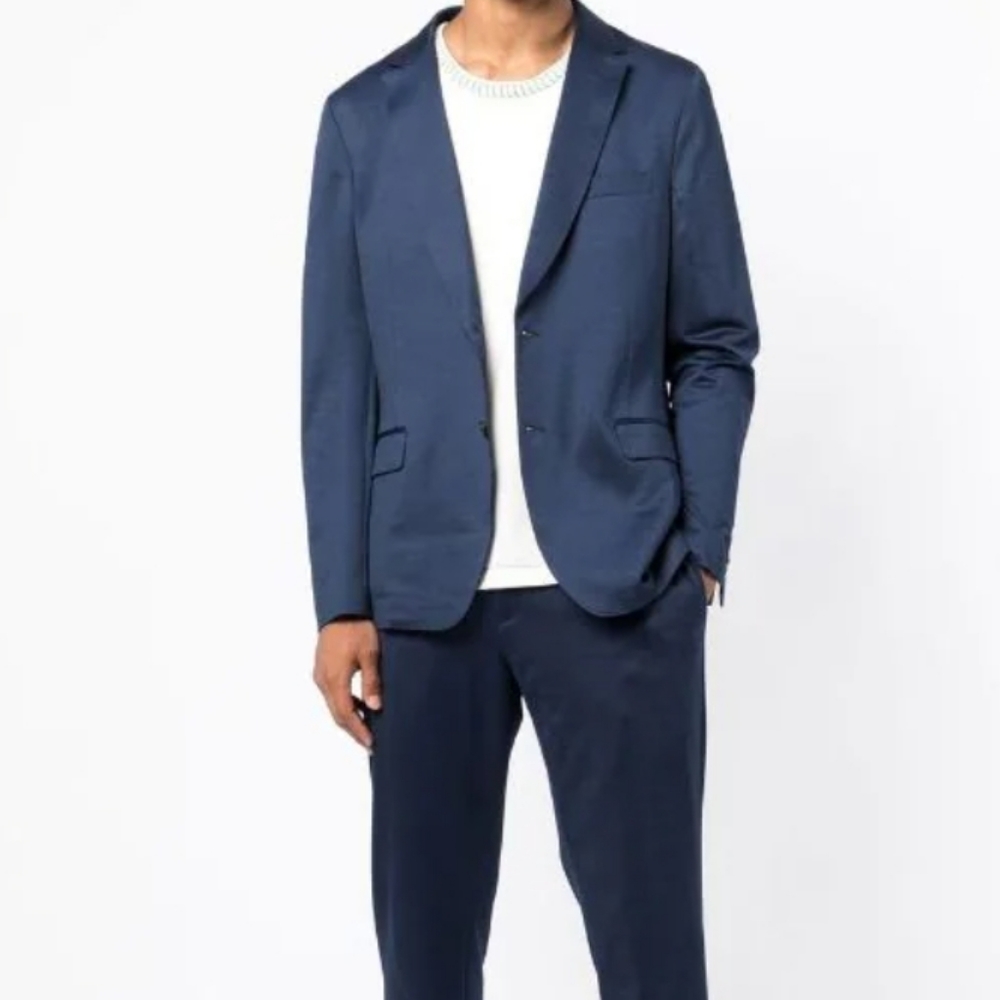 New Salvatore Ferragamo single breasted jersey blazer defective please read